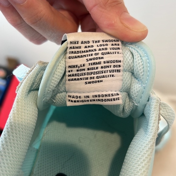 Nike women’s Cortez textile glacier Blue Sneakers size 6.5. - Picture 9 of 10